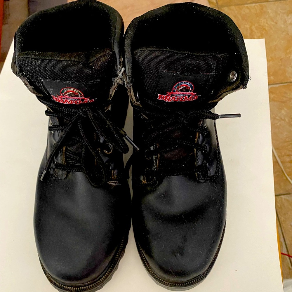 Brahma Men's Wide Width Escott 6" Soft Toe Work